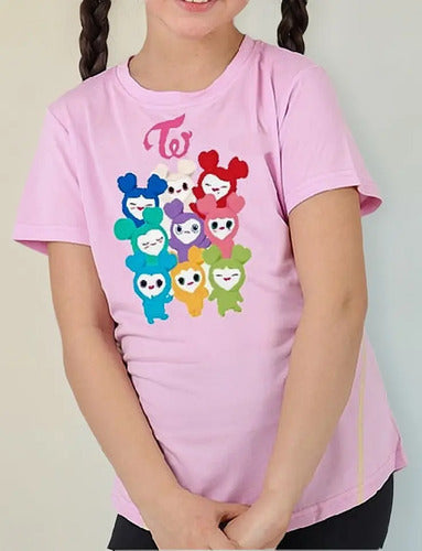 Polera Color Algodón 100% Niñas Twice Lovely Lovelis