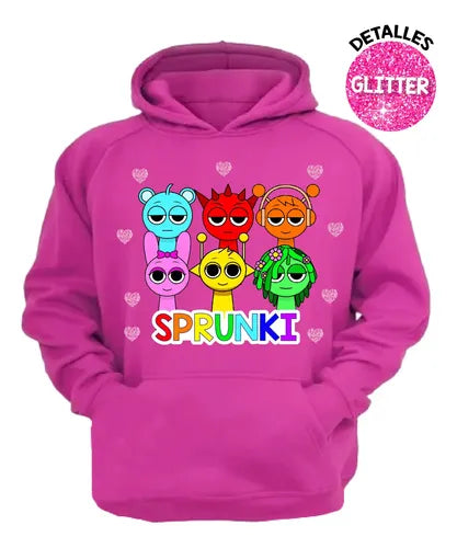 Buzo Sprunki Niña Pantalon Poleron Flex