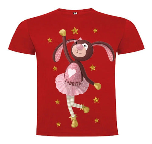 Polera Chocolata Duendes Mágicos 2022 Personalizada Niñas