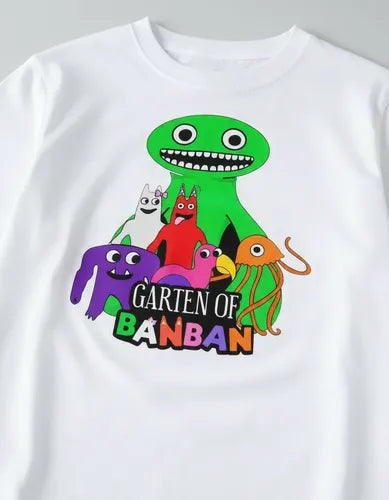 Camiseta Polar Manga Larga Polera Niño Garten Of Banban 2