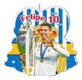 Vela De Cumpleaños Ronaldo Cr7 Niños Personalizada