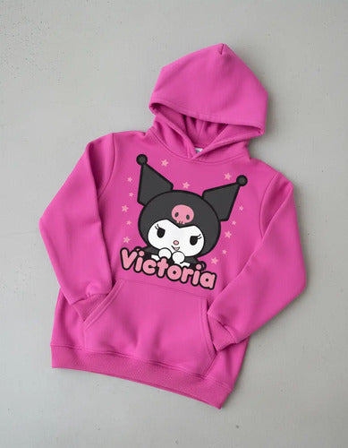 Polerón Kuromi D2 Niñas Personalizado Algodón