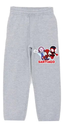 Buzo Spidey  Poleron Pantalon Personalizado Algodón