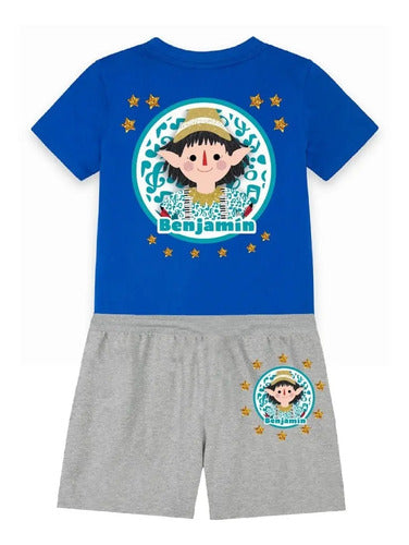 Polera + Short  Duendes Mágicos Niños Regalo  Navidad