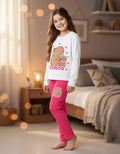 Pijama Largo Capibara Capybara Niñas Personalizado Algodon