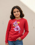 Polera Manga Larga Algodón Niñas Skye Mighty Paw Patrol