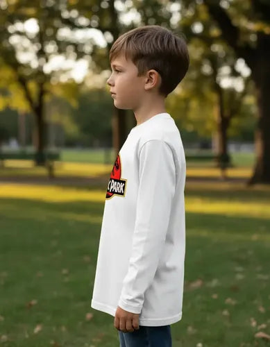 Camiseta Polar Manga Larga Polera Niño Jurassic Park