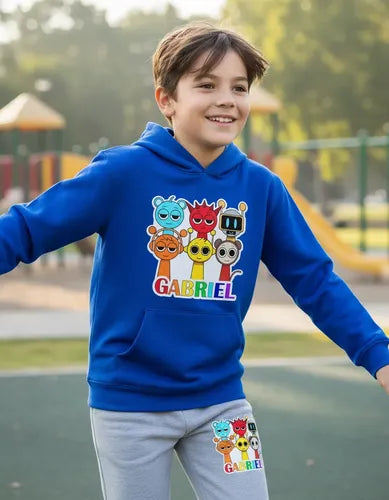 Buzo Sprunki Poleron Pantalon Personalizado Niños