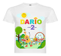 Polera Guitarra Y Tambor Cumpleaños Personalizada Niños