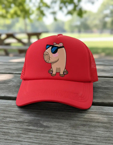 Jockey Gorro Niños Capibara Capybara Lentes