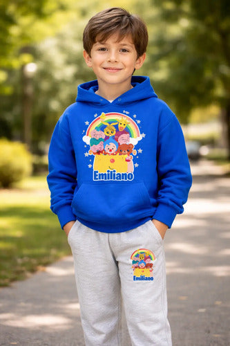 Buzo Plim Plim Poleron Pantalon Personalizado Niños
