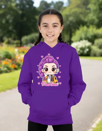 Polerón Rumi Huntrix Demon Hunters K Pop Personalizado Niñas D1
