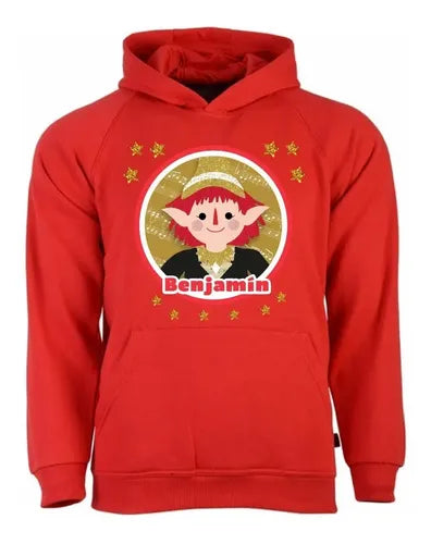 Polerón Colorito Duendes Mágicos Niños Personalizado