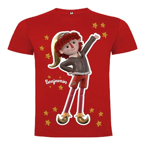 Polera Colorito Duendes Mágicos 2021 Personalizada Niños