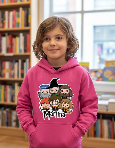 Polerón Harry Potter Amigos 2 Personalizado Niños
