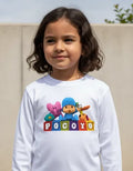 Camiseta Polar Manga Larga Polera Niño Pocoyo
