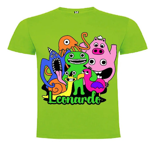 Polera Garten Of Banban Niños Personalizada Algodón 100%  D1