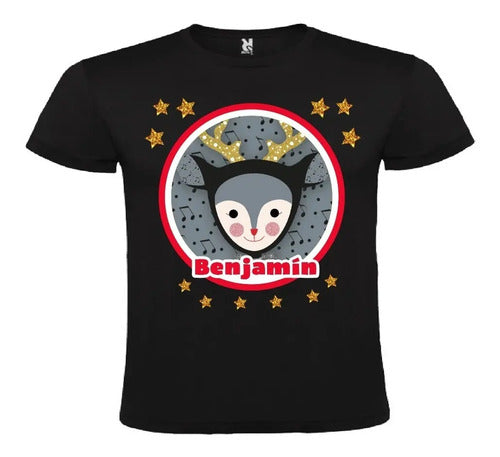 Polera Silvio Duendes Mágicos Personalizada Niños