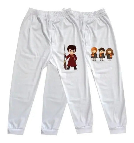 Pack 2 Calzoncillos Largos Harry Potter Niños Algodón