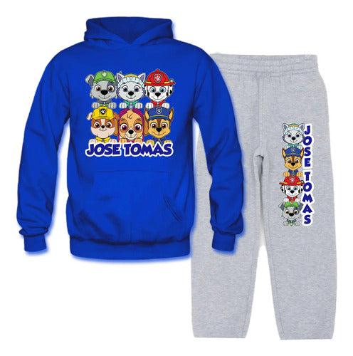 Buzo Paw Patrol Poleron Pantalon Niños Conjunt