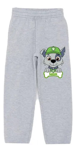 Buzo Rocky Paw Patrol Personalizado Niño Algodon