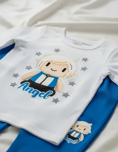 Pijama Largo Chuy Mine Niños Personalizado Algodon