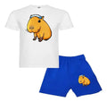 Pijama Corto Niñoss Algodon Capibara Capybara