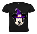 Polera Minnie Halloween Personalizada Niñas Algodon