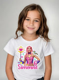 Polera Luli Pampin Cumpleaños Personalizada Niña Manga Corta
