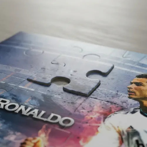 Puzzle Rompecabezas Cristiano Ronaldo Madrid Niños Regalo