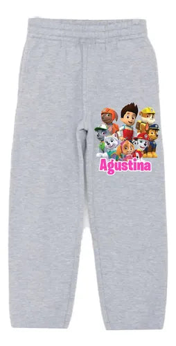 Buzo Paw Patrol Poleron Pantalon Personalizad Niñas