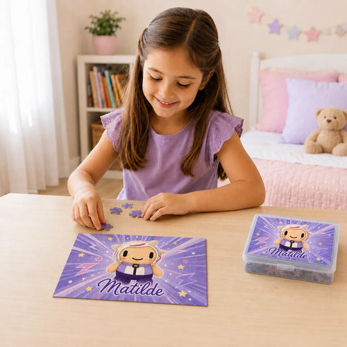 Puzzle Rompecabezas Personalizado Chuymine Niña Nombre