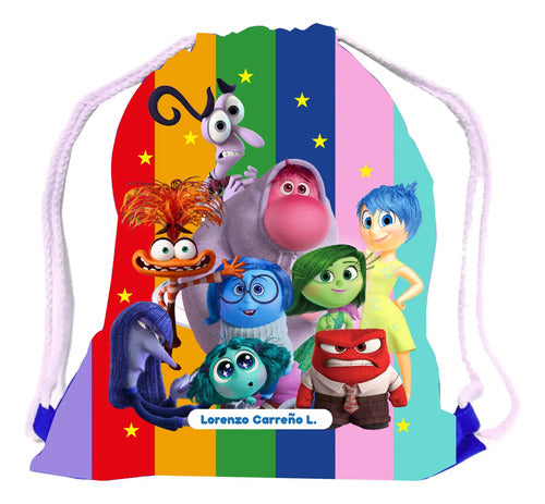 Mochila Intensamente 2 Bolsa Tela Jardin Infantil Colegio