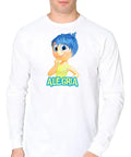 Camiseta Polar Larga Polera Niño Intensa Alegria Mente