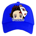 Jockey Demon Slayer Niño Personalizado  Azul Talla Niños