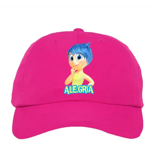 Jockey Gorro Niños Intensa Tristeza Regalo Pelicula Mente