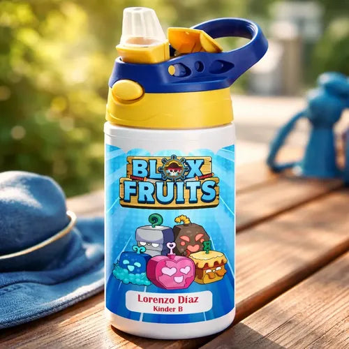 Botella Agua Blox Fruit  Personalizada