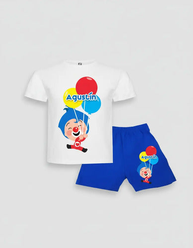 Pijama Plim Plim Personalizado Niños Y Niñas 100% Algodón