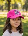 Jockey Gorro Niñas Demon Hunter Kpop Huntrix Cuadrado Fucsia 5-10