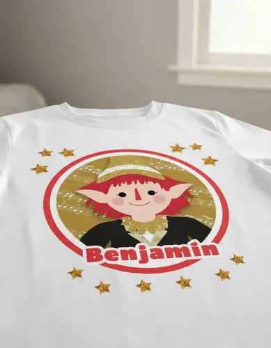 Pijama Largo Colorito Duendes Mágicos  Algodón Personalizado