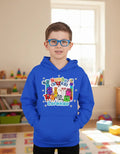 Polerón Canguro Number Blocks Personalizado Niños D1