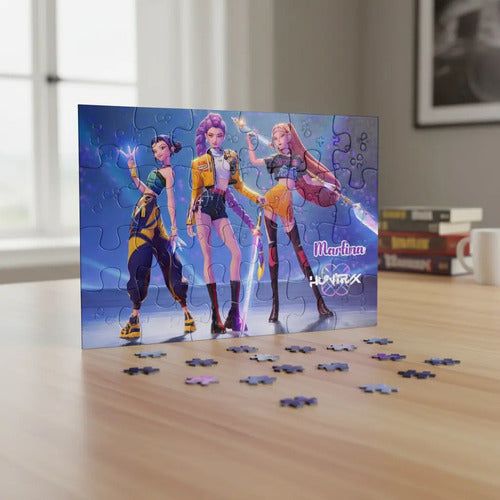 Puzzle Rompecabezas Huntrix Guerreras K Pop Personalizado 1