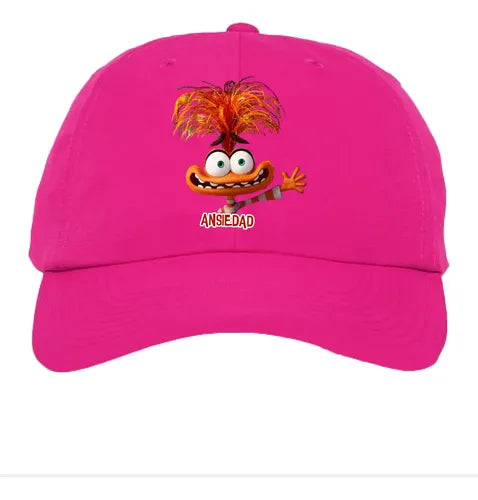 Jockey Gorro Niños Intensa Ansiedad Regalo Pelicula Mente