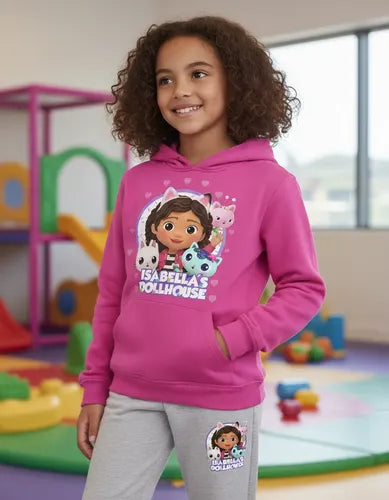 Buzo La Casa De Gabby Pantalon Poleron Personalizado Niñas