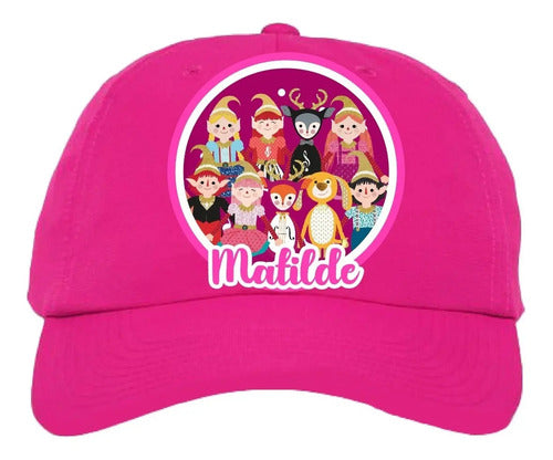 Jockey Duendes Mágicos 2020 Niña Personalizado Fucsia Talla Niñas