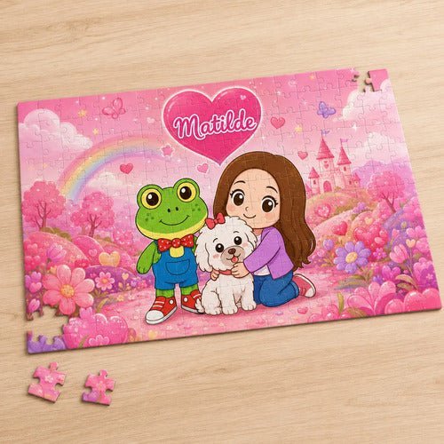 Puzzle Rompecabezas Personalizado Lara Campos Nombre