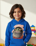Polerón Canguro Algodón Niños Baby Yoda