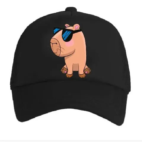 Jockey Gorro Niños Capibara Capybara Lentes