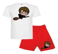 Pijama Corto Niños Algodon Harry Potter Escoba