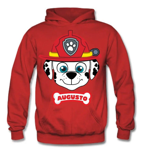 Polerón Marshall Paw Patrol  Personalizado